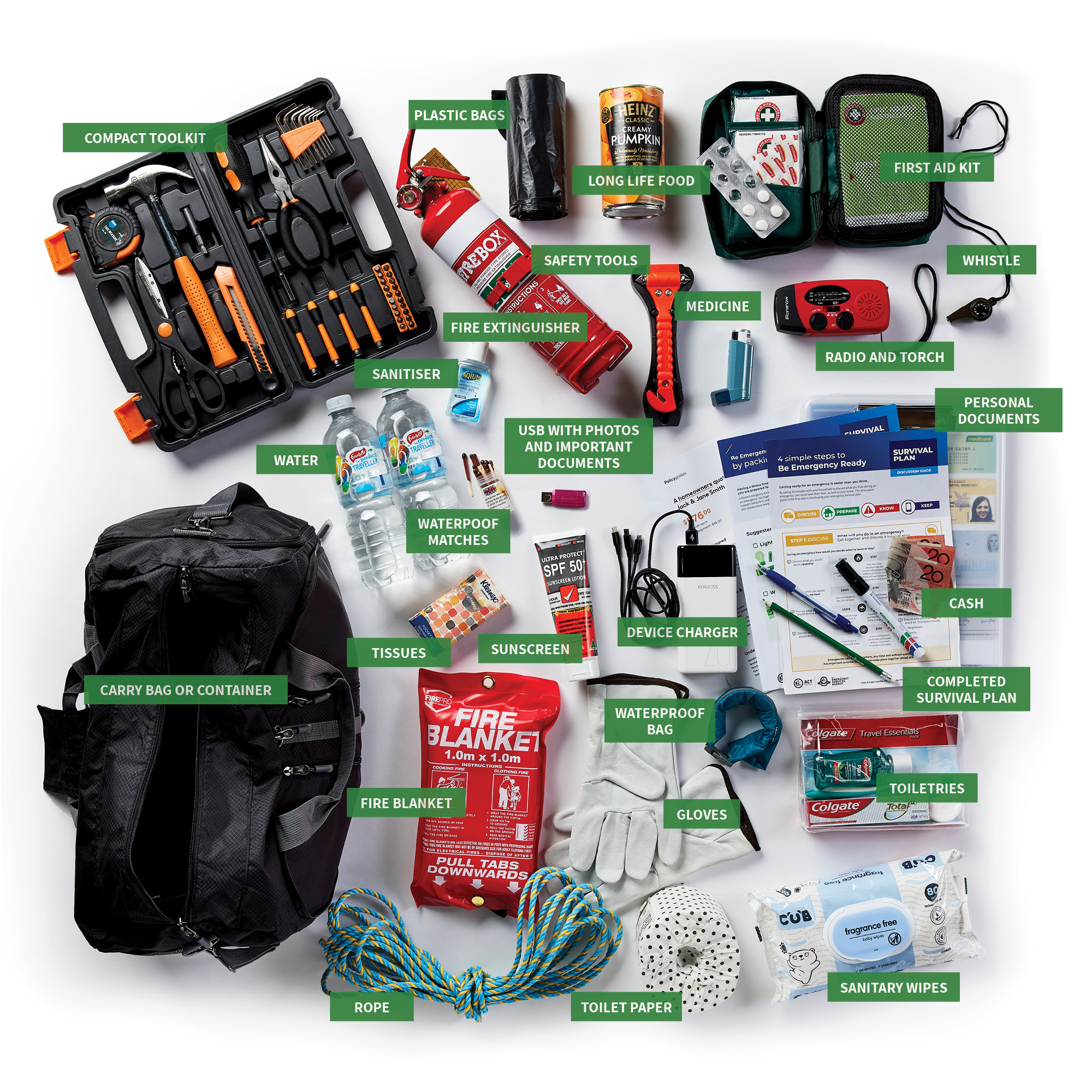 Bushfire Kit